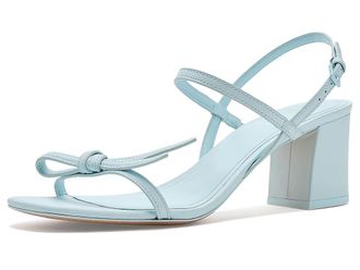 Kate Spade New York Loop Block Heel Sandals Womens Dress Sandals Crisp Sky : 8.5 M, Leather