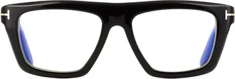 Tom Ford FT6059-B001 Blue-Light Block Eyeglasses - Black