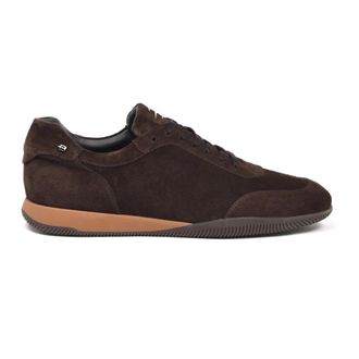 Baldinini Suede Sneaker - Heren - Sneakers - Bruin - 42 EU - Leer - Schoenen