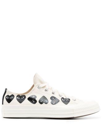 CONVERSE X COMME DES GARCONS Multi Heart Ct70 Low Top
