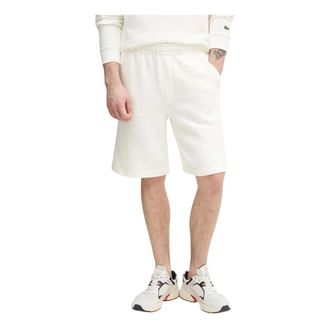 Lacoste Korte Broeken, Heren, Wit, S, Casual Shorts
