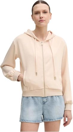 Gaud&igrave; Felpa con zip - - Sweatshirts & Hoodies - Donna - Beige - L