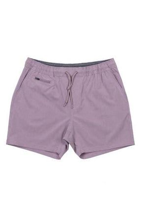 Burnside Hybrid Elastic Waist Shorts in Lilac at Nordstrom Rack, Size X-Large