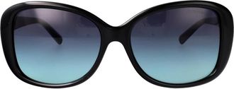 Tiffany & Co. Tf 4257U Zonnebril - Dames - Zonnebrillen - Zwart - 56 MM - Accessoires
