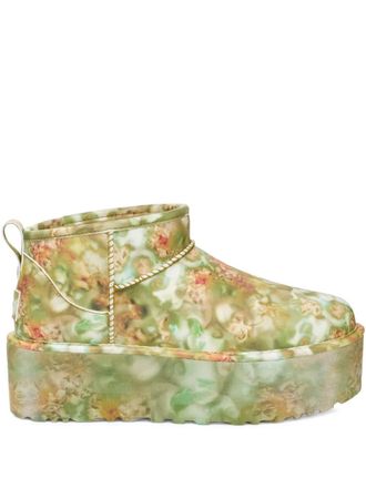UGG Ultra Mini Platform boots - Green