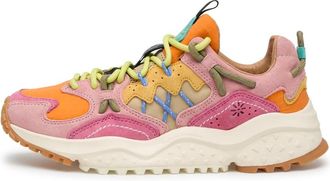 Flower Mountain Yamabushi Sneakers - Dames - Sneakers - Veelkleurig - 37 EU - Leer - Schoenen