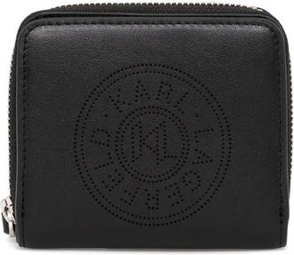 Karl Lagerfeld Portafoglio K/Circle bi-fold - Nero