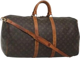 Louis Vuitton Pre-owned Weekend Bags, female, Brown, Size: ONE SIZE Pre-owned Boston Bag