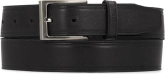 Kazar Konstantinno - Heren - Riemen - Zwart - 95 CM - Leer - Accessoires