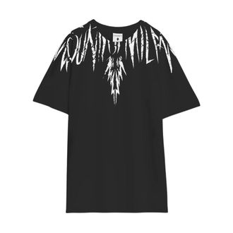 Marcelo Burlon T-Shirts, male, Black, Size: 2XL Jersey T-Shirt