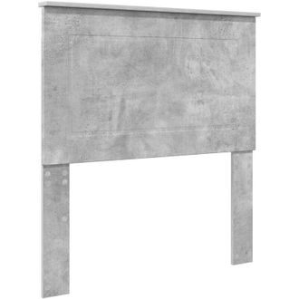 vidaXL Headboard Concrete Grey 100 cm Engineered Wood vidaXL