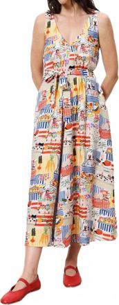 FRNCH Marche Midi Dress In Multi