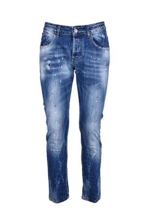 Takeshy Kurosawa Cotton Jeans - Blue