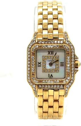 Cartier Pre-owned Cartier Panthere Quartz Diamond Ladies Watch 8669