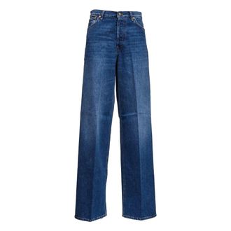 Dondup Wide Jeans, female, Blue, Size: W26 Dakota Jeans