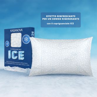 KASANOVA Federa copriguanciale effetto rinfrescante Ice