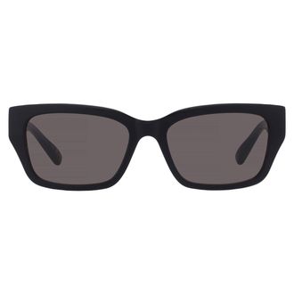 Balenciaga Grey Rectangular Unisex Sunglasses BB0480SK 001 56
