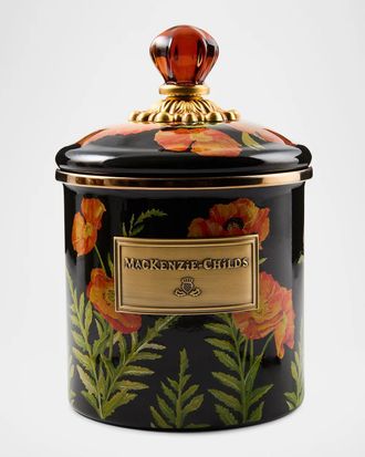 MacKenzie-Childs Small Poppy Canister