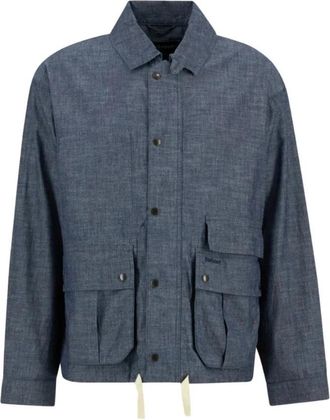 Barbour Modified Westoe Casual Jacket - Heren - Zomerjassen - Blauw - S - Katoen - Jassen