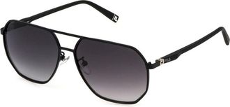 Fila SFI892 531Y Mens Sunglasses Black Size 60