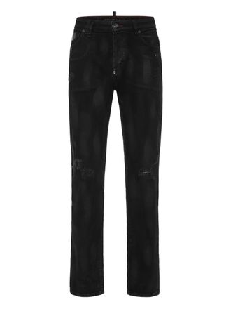 Philipp Plein Straight jeans - Zwart