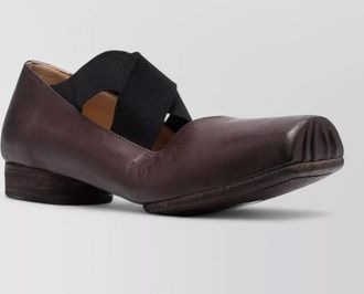 Uma Wang leather ballerina flats