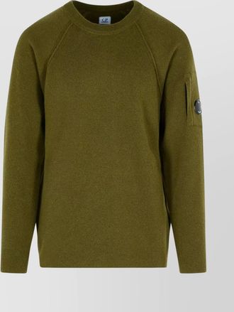 C.P. Company wool blend raglan sleeve sweatshirt