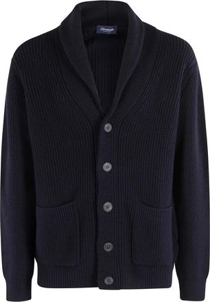 Drumohr Heren, Truien, Blauw, Maat: XL Wol