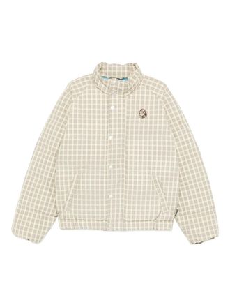 Billionaire Boys Club Giacca a quadri con ricamo - Toni neutri