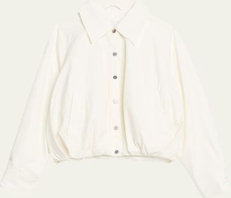 3.1 Phillip Lim Blouson Snap-Front Jacket
