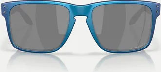Oakley Holbrook XL - Occhiali da sole squadrati ciano opaco/blu cangiante con lenti nere specchiate polarizzate