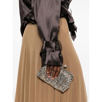 Anya Hindmarch Multi Clutch - Silver