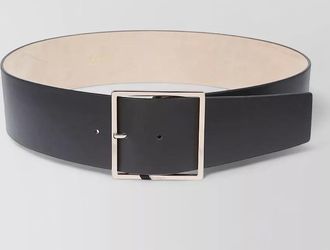 Max Mara adjustable belt smooth finish wide strap