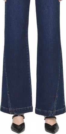Dear John Denim Fiona High Rise Wide Leg Jean In Blue