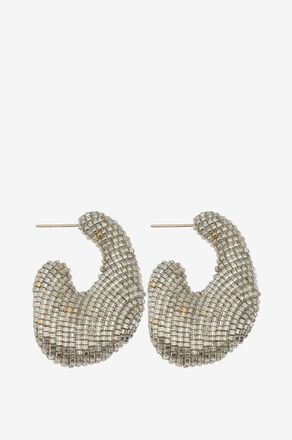 Susana Vega Jewelry Glasperlen-Ohrringe Aria Hoops
