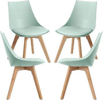 Regalos Miguel Packs Sillas Comedor - Pack 4 Sillas Blok - Celadón