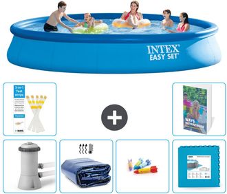 Intex Piscina Easy Set Redonda - 457x84 Cm - 7-piezas S229