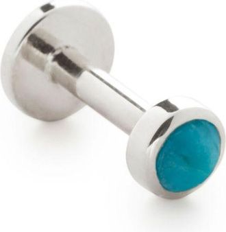 Monica Vinader Orecchino in oro bianco 14kt - Argento