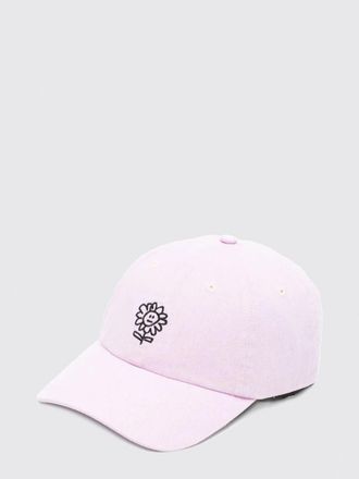 Sunflower Cappello in denim di cotone con ricamo