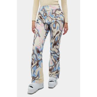 Halfdays Alessandra Insulated Water Resistant Ski Pants in Rocky Mountains at Nordstrom, Size X-Small