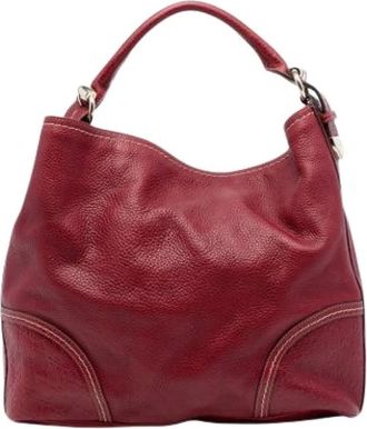 Gucci Pre-owned Handbags, female, Red, Size: ONE SIZE Pre-owned The Signoria Handbag