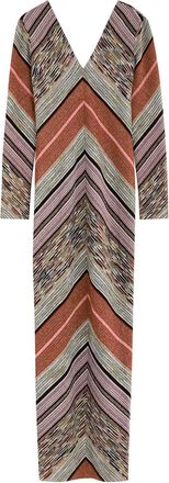 Missoni Striped-intarsia Metallic-knit Maxi Dress - Multicoloured - IT38 (UK6 / XS)