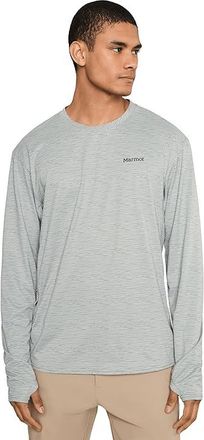 Marmot AirExchange SolarShield Crew Long Sleeve Mens Clothing Boulder Crack Frequency : 2XL, Polyester