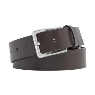 Piquadro Cintur&oacute;n de piel con hebilla de espiga - Accessories - Hombre - Marr&oacute;n - ONE SIZE