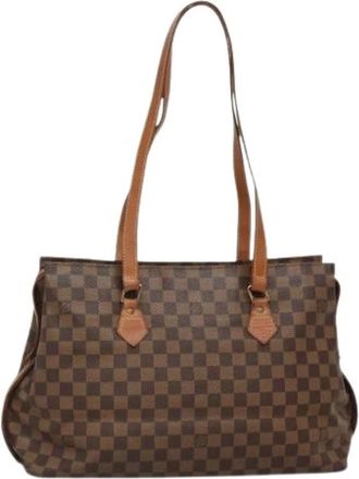 Louis Vuitton Pre-owned Shoulder Bags, female, Brown, Size: ONE SIZE Pre-owned Canvas louis-vuitton-bags