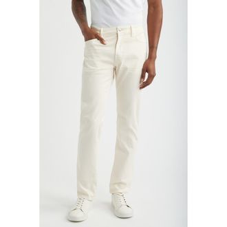 AG - Adriano Goldschmied Tellis Slim Fit Jeans in 1 Year Sulfur Chalk at Nordstrom, Size 32 X 32
