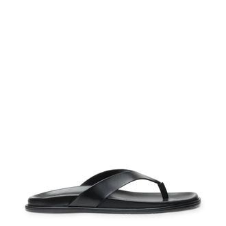 Stuart Weitzman Marykate Thong Sandal - female - Stuart Weitzman - Flip Flops - Black - 6 UK - Shoes