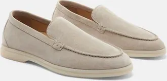 Scarosso Ludovica Loafers in Sand - Suede at Nordstrom, Size 38.5