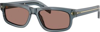 Prada Sunglasses, unisex, Blue, Size: 57 MM B11S Sunglasses
