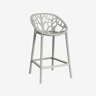 Sklum Sklum - Pack De 4 Taburetes Altos De Jard&iacute;n En Polipropileno Ores